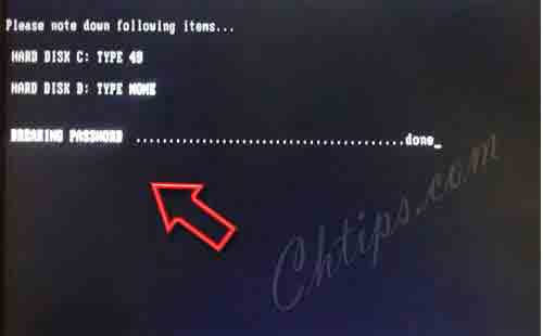 Break BIOS Password