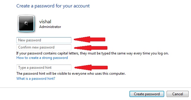 password in hindi