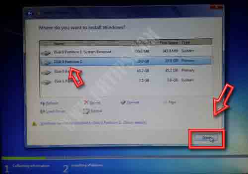 Install Windows 7 Using Pen drive