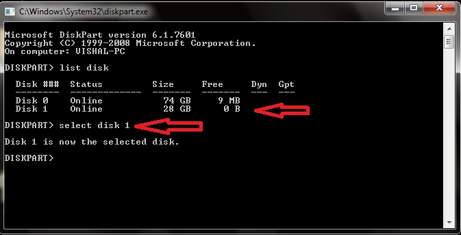 Create A Bootable USB Pendrive Create A Bootable USB Pendrive