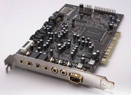 Soundcard output devices of computer