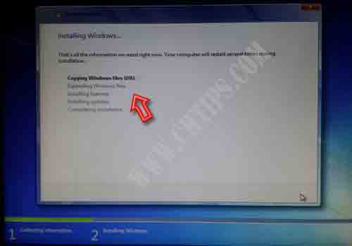 How to install Win7