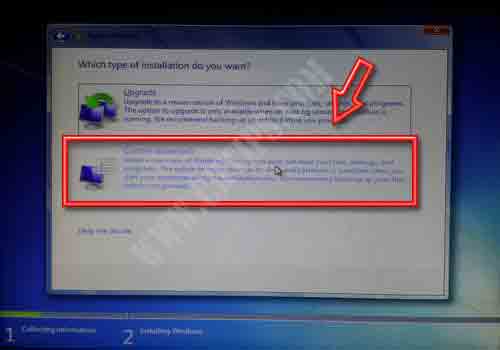 How to install Win7