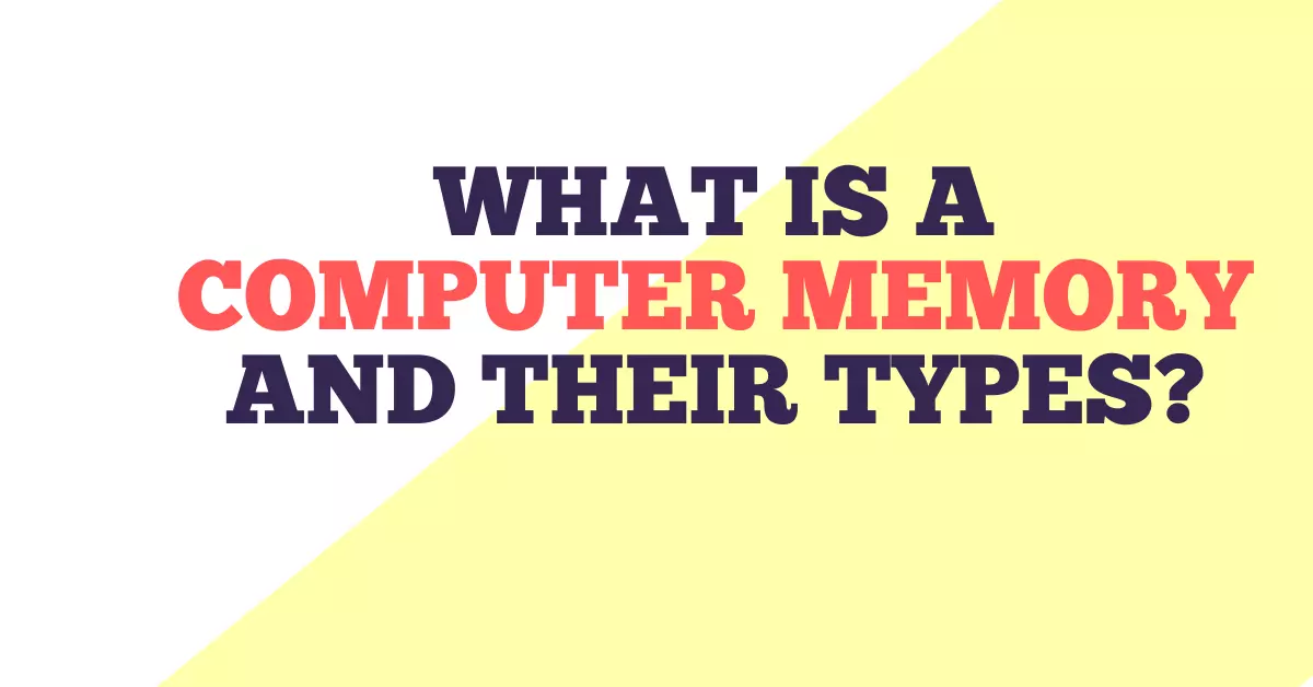 12 Examples of Secondary Memory in Computer System | What is Secondary Memory 2 Different Types of Secondary Memory in Computer System