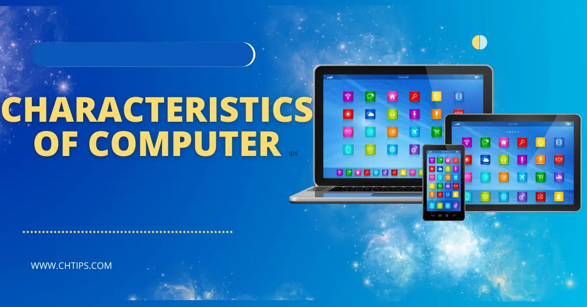 characteristics of computer