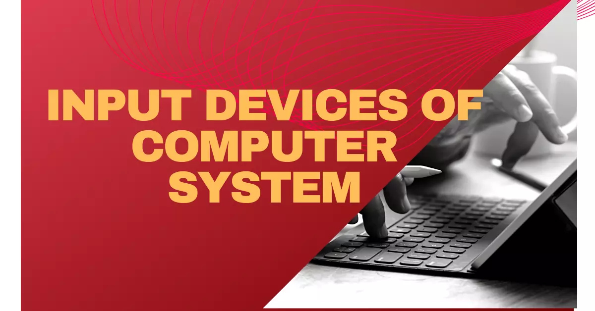 Input Devices of Computer