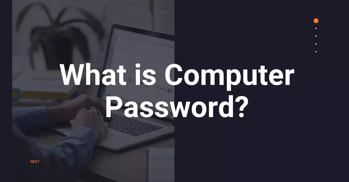 what is computer password