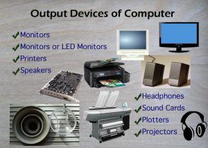 10 Output Devices Of Computer System | Functions Examples