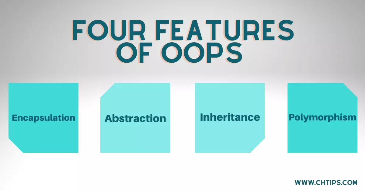 Four Features of OOPs