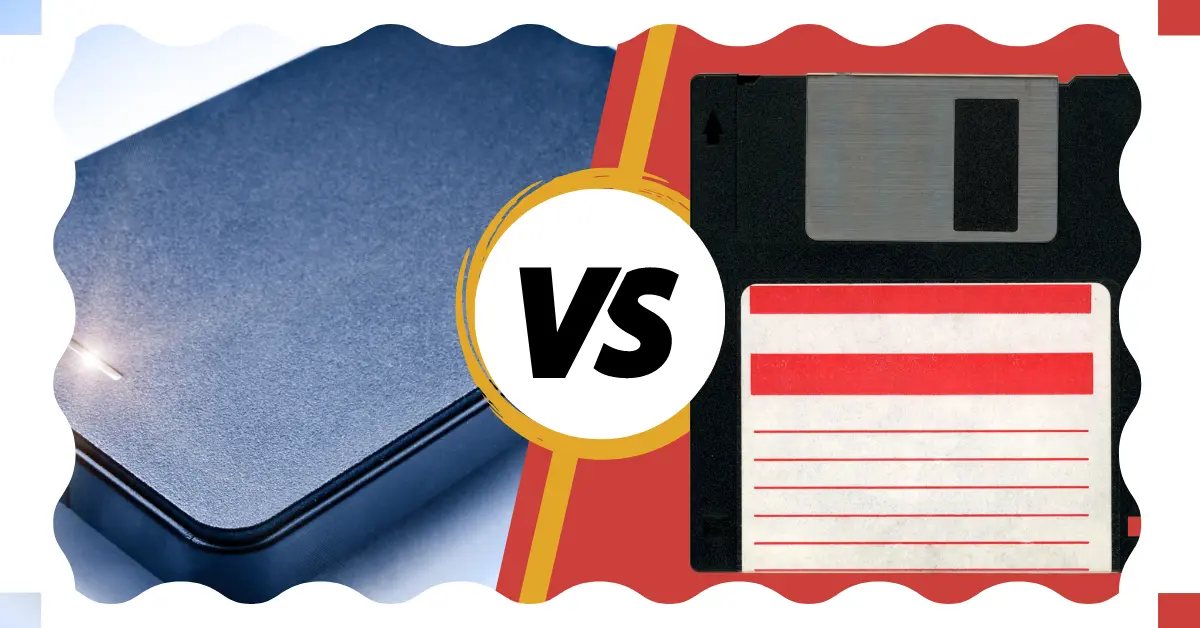 Differences Between Floppy Disk and Hard Disk