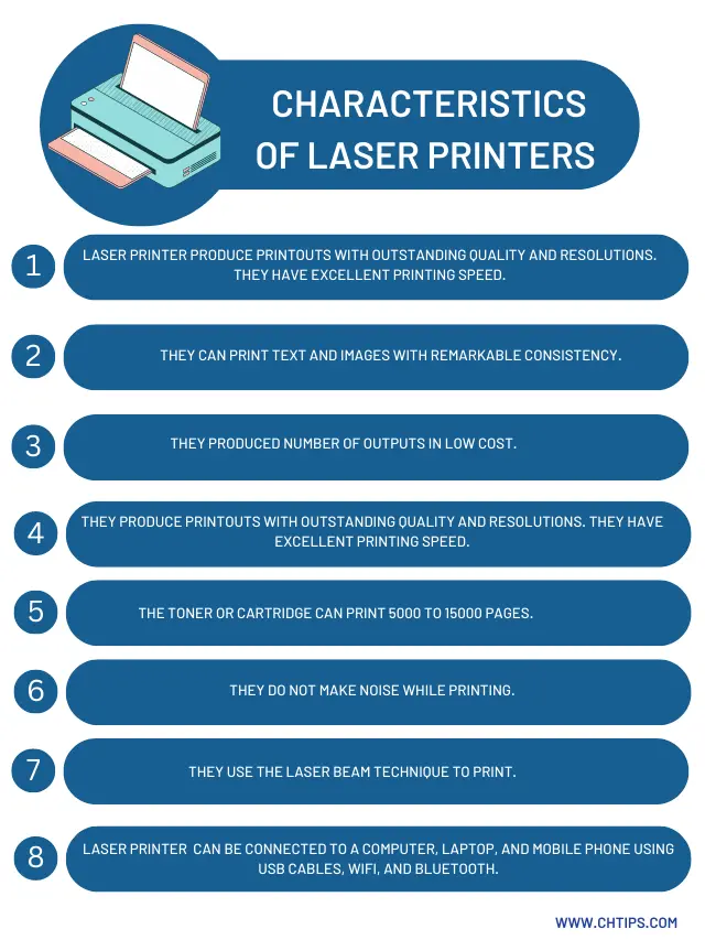 Characteristics of Laser Printers