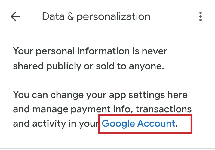 Google Account