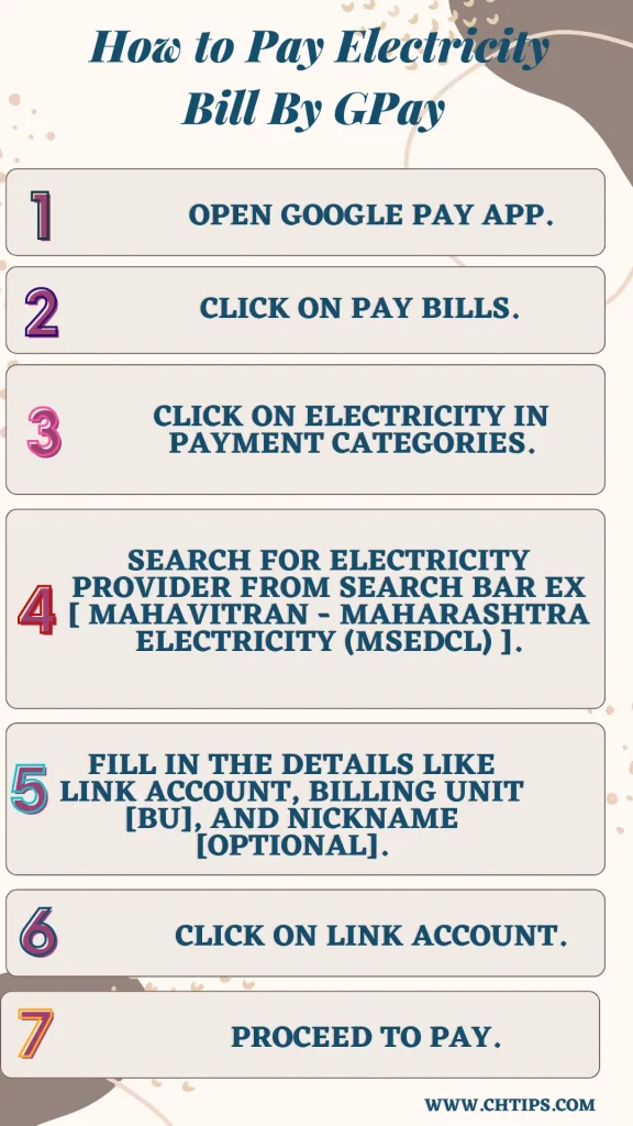 How to Pay Electricity Bill By GPay