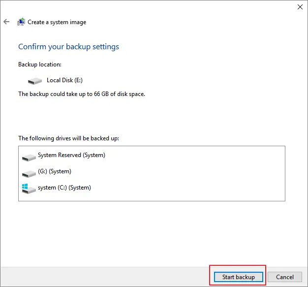 Backup windows 10 Backup windows 10