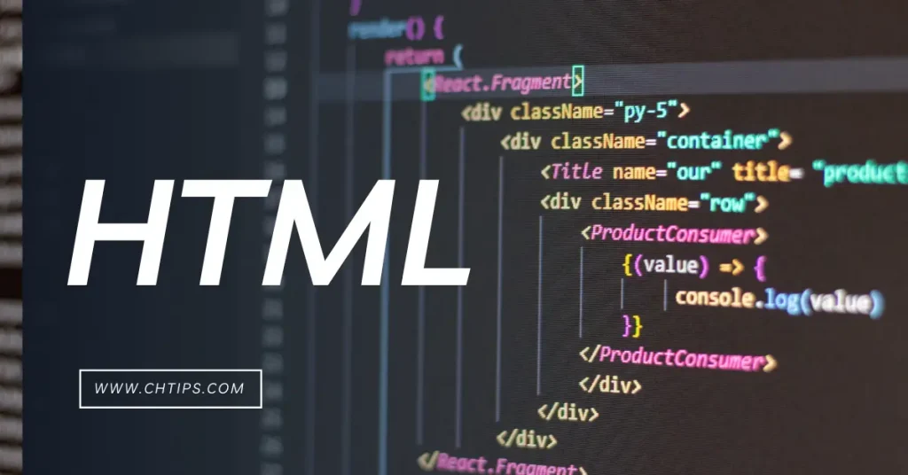 What is html