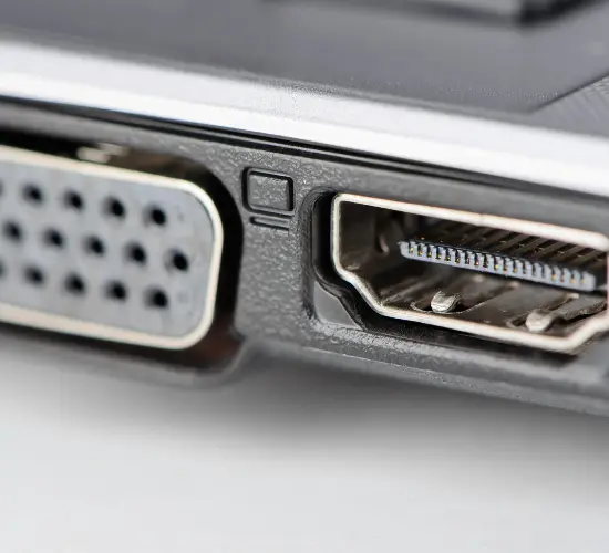 HDMI [High-Definition Media Interface] Port.