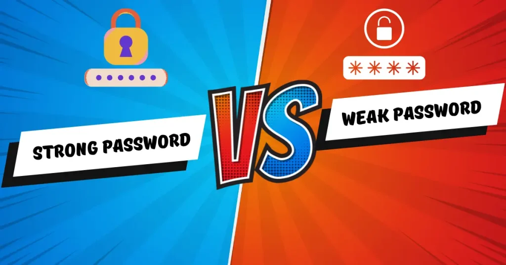 Strong Password vs Weak Passwords