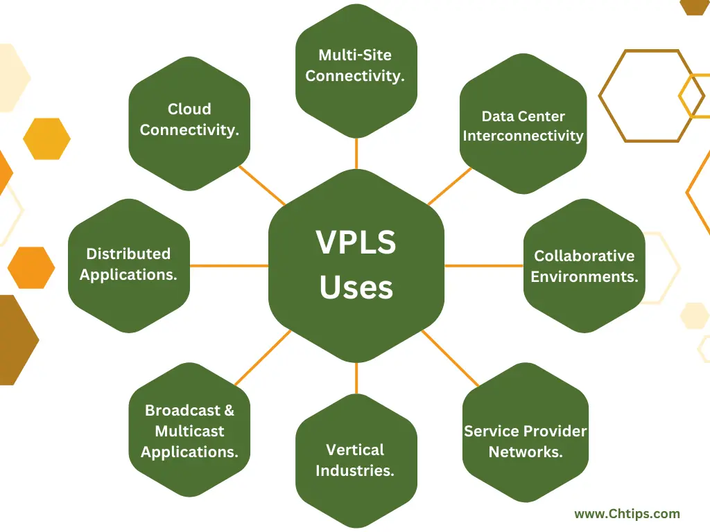 Uses of VPLS