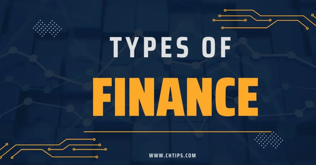 Types of Finance